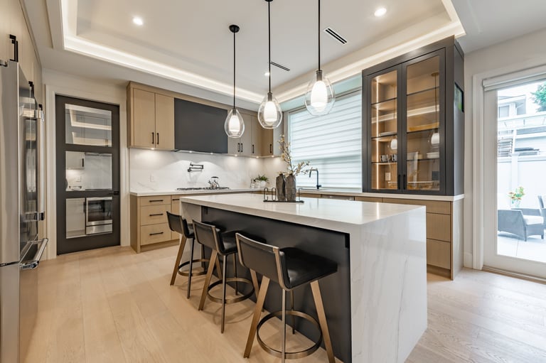Modern kitchen remodeling